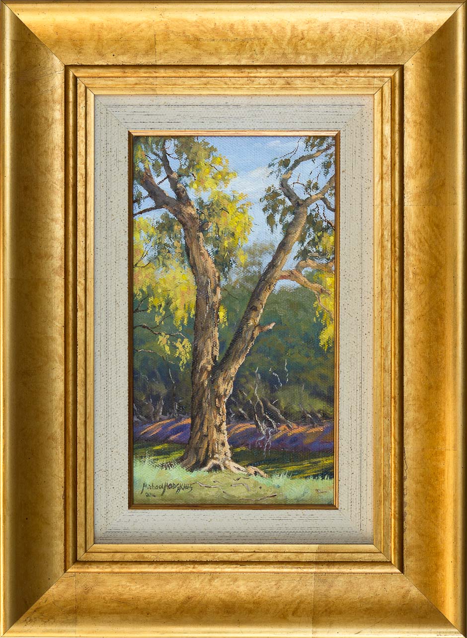 "Darling River Tree Study 3" Original 9 x 5 Oil Painting ...