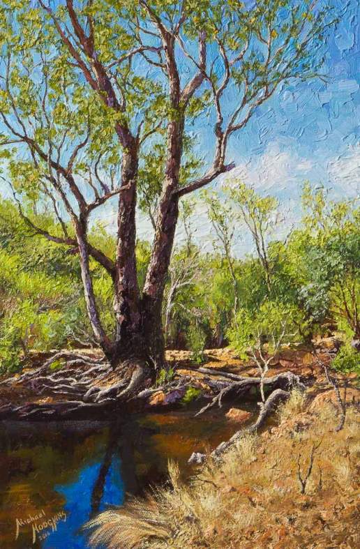 Helena River - Australian Landscape Oil Painting by Michael Hodgkins