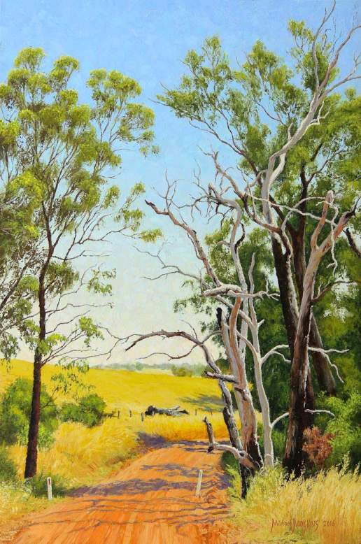 The Start of Summer - Australian Landscape Oil Painting by Michael Hodgkins